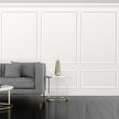 Pangda Peel and Stick Wall Molding Kit, 3D Premade Accent Molding Wainscoting Panel for Interior Wall Moulding Decor, Ready to Assemble Wainscoting Accent Panel (3 Set,39 x 63 in+39 x 28 in)