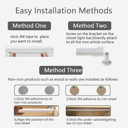 Dimmable Under Cabinet Lighting, Portable USB Reading Strips Craft Light Eye-care LED Desk Reading Lamp Light Great for Craft Table,Pianos,Music Stands,Kitchen,Wardrobe,Shelf,Drawer (warm&cool)