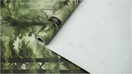 HAOKHOME Forest Peel and Stick Wallpaper Tree Wall Paper Wood Removable for Bedroom Green Contact Paper 17.7in x 9.8ft