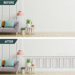 Melkus Peel and Stick Wall Molding Kit, 3 Sets 12