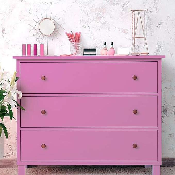 118''x15.7'' Pink Wallpaper Solid Color Pink Peel and Stick Pink Contact Paper for Cabinets Self-Adhesive Removable Girls Bedroom Kids Room Decor Vinyl Roll Matte, (MP25)
