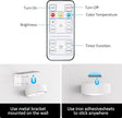 3-Pack Picture Lights for Wall, Rechargeable Battery Magnetic Poster Lights with Remote Dimmable 3-Color Temps & Timer, LED Art Display Lighting for Paintings, Frames & Wall Art Decor (White)