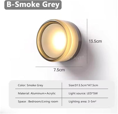 LED Wall Sconce Minimalist Light for Bedroom Bedside Hallway Staircase Living Room Sofa Background Wall Decor Lighting,Wall Lamp