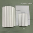7 Inch Large Contemporary White Wall Sconce Modern Wall Light Up and Down 2 Lights Wall Mounted Lamp Nordic Resin Plaster Sconces Lighting for Living Room Bed Room Stairway Hallway