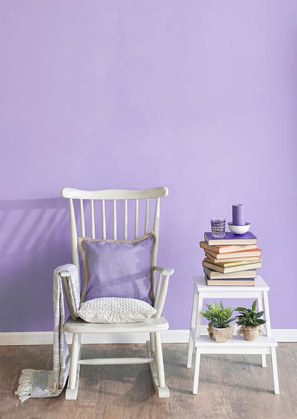 15.7"x394" Purple Wallpaper Peel and Stick for Bedroom Renter Friendly Wall Paper Purple Contact Paper for Cabinet Solid Color Self-Adhesive Removable Wallpapers Matte Vinyl Roll