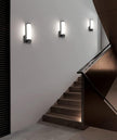 Dimmable Wall Lights for Bedroom Modern Black Indoor LED Hallway Sconces Corner Light 12