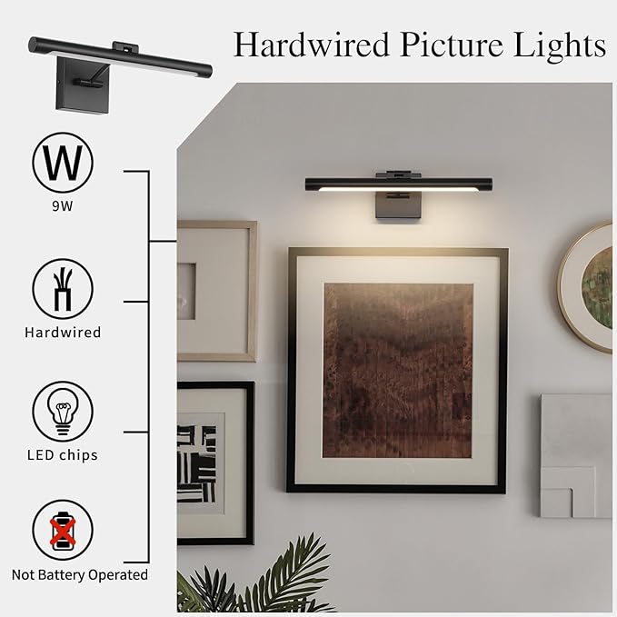 Joosenhouse LED Picture Light Fixtures 16.53