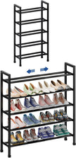 Abiglifty 5-Tier Expandable Shoe Rack,17