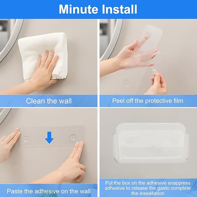 Diesisa Acrylic Wall Mount Organizer - 5.1