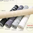 Q QIHANG Simple Fashionable Non-Woven Wallpaper 3D Embossed Three-Dimensional Flocking Foaming Wave Stripes Bedroom Living Room TV Background Wall Shop Decoration20.87 Wx393.7 L Non-Pasted (Beige)
