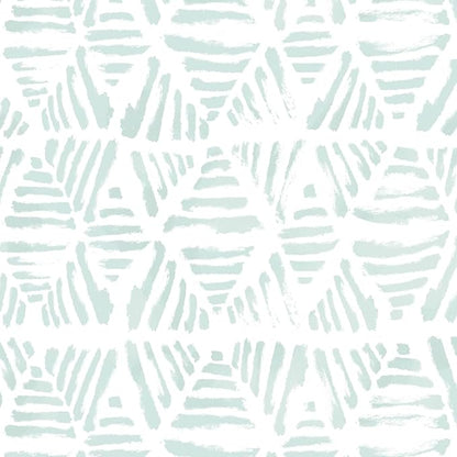 Peel and Stick Wallpaper Modern Geometric Wallpaper 17.3" x 78.7" Green and White Contact Paper Boho Striped Self Adhesive Removable Wall Paper for Bedroom Cabinets Drawers Waterproof Vinyl Roll