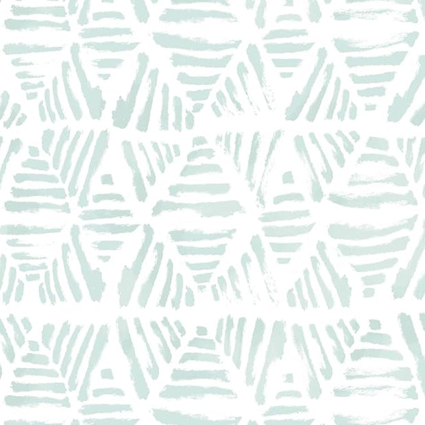 Peel and Stick Wallpaper Modern Geometric Wallpaper 17.3" x 78.7" Green and White Contact Paper Boho Striped Self Adhesive Removable Wall Paper for Bedroom Cabinets Drawers Waterproof Vinyl Roll
