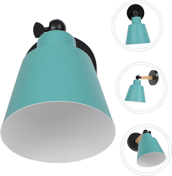 Veemoon Nordic Modern Wall Light Creative Simple Hanging Lamp for Bedroom Corridor Balcony Elegant Sconce with Chic Minimalist Design Without Bulb Stylish Indoor Lighting Fixture