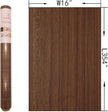 Walnut Wood Contact Paper Brown 16 x 354 inch Thick Peel and Stick Walnut Wallpaper for Kitchen Cabinets Waterproof Oil Proof Self Adhesive Furniture Stickers Countertop Counter Vinyl Decorative