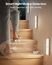 6 Pack Under Cabinet Lighting Wireless with Charging Station, Small 6'' Led Rechargeable Motion Sensor Light Indoor, 3CCT Dimmable Closet Light, Under Counter Light for Pantry, Bookshelf, Stair