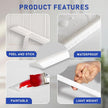 COUKIU Pre-Cut 6 Set Peel and Stick Wall Molding Trim Kit, 16