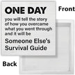 Inspirational Desk Decor Inspirational Gifts for Women Men Rustic One Day You Will Tell the Story Wooden Sign for Home Living Room Office Desk Table Shelf Decor 5 x 5 Inches