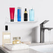 2 Pack Acrylic Bathroom Shelves, Clear Acrylic Shower Caddy Organizer, 15