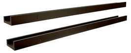 Kiera Grace Floating Shelves for Wall, Engineered Wood Picture Frame Wall Shelves, Easy to Assemble Display Shelves, Ideal for Home Decor, Pack of 2, 44