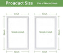 Peel and Stick Wall Molding, 2 Set 16