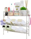 YQh 3-Tier Bathroom Counter Organizer, shower storage, corner shower shelf,shower caddies，Stainless steel material, durable and rust - free
