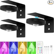Rechargeable Picture Lights for Wall,Under Cabinet Lighting,1500mAh Rechargeable Battery Operated Picture Frame Lights for Kitchen, Closet, Shelf - 3 Color Temps & 13 RGB (3 Packs Black)