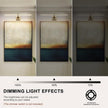 LED Modern Dimmable Picture Lights for Wall 23.62 Inch Hard-Wired Picture Frame Lights for Paintings Gallery Light with Adjustable Swing Arm Display Lights For Artwork,14W, Warm White Antique Bronze