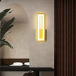 LED Wall Light Modern Metal Wall Sconce Lighting 16W Bedside Wall Lamp, Nordic Rectangle Wall Sconces Indoor Wall Wash Lights for Living Room Bedroom Bedside Hallway