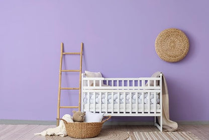 15.7"x394" Purple Wallpaper Peel and Stick for Bedroom Renter Friendly Wall Paper Purple Contact Paper for Cabinet Solid Color Self-Adhesive Removable Wallpapers Matte Vinyl Roll