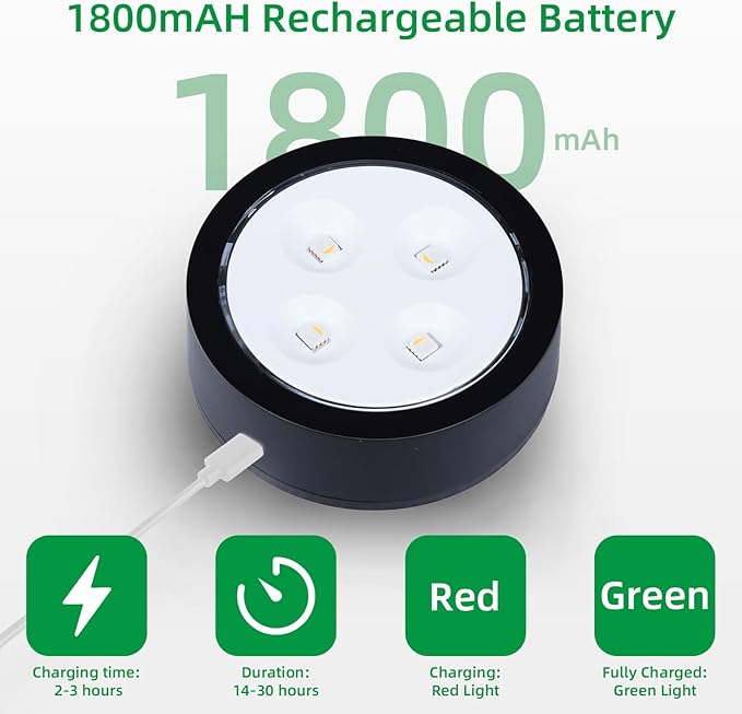 2 Pack Wireless Picture Lights for Wall, Magnetic Black Rechargeable Picture Light Battery Operated with Remote 3 Lighting Modes Painting Light for Art Display, Battery Wall Lights for Photo Gallery