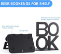 Book Ends,BookEnds Supports for Bookrack Desk,Bookend are Used for Books, Unique Appearance Design,Heavy Duty