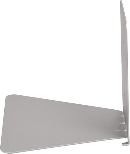 Umbra Conceal, Sturdy Metal Floating Bookshelf for Wall, Silver, Small, Set of 3