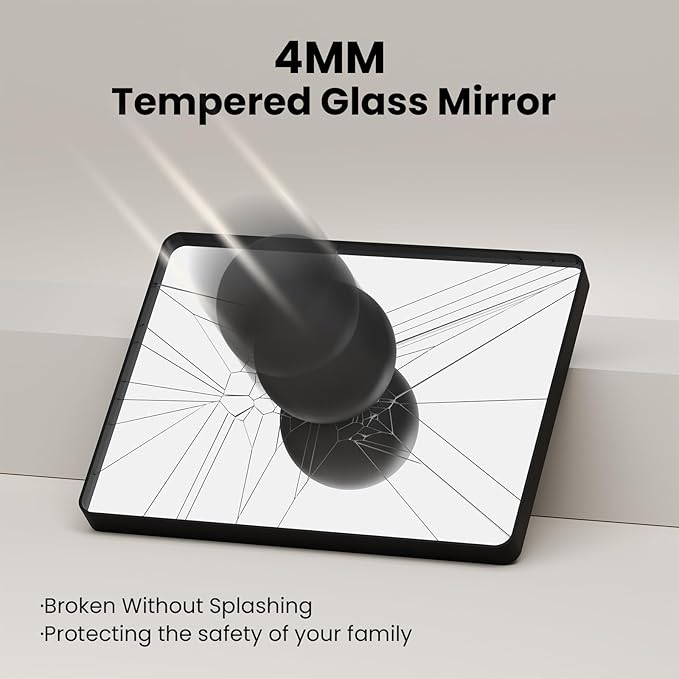 Black Bathroom Mirror 30