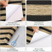 Arthome 17''x240'' Wood Slat Wallpaper,Peel and Stick Self Adhesive Wood Wallpaper PVC Vinyl Decorative Removable Wallpaper Waterproof Faux Wood Grating Stripe Contact Paper for Living Room Bedroom