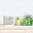 St Patricks Day Decor Irish Blessing Decorations Rustic Shamrock Wood Sign Home Tabletop Shelf Desk Decor May Your Pockets Be Heavy St Patrick's Day Decorations 5 X 5 Inches