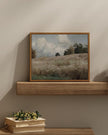 InSimSea Framed Canvas Wall Art Vintage Decor, Cornfield Countryside Scenery Rustic Farmhouse Wall Decoration, Country Decor Wall Art for Bedroom, Living Room Kitchen Bathroom, 11