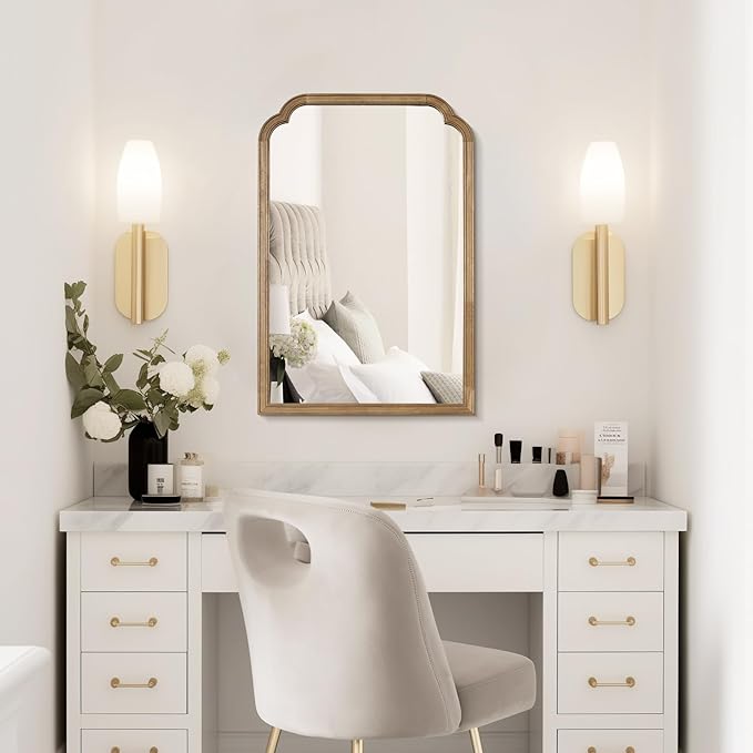 WallBeyond Wood Bathroom Mirrors for Wall Mounted, 24