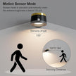 Moobibear Motion Sensor Wall Light Indoor 2Pcs, 3500mAh Rechargeable Battery Operated LED Wall Light, Wall Lamp Wireless with 360 ° Rotation, 3 Color Temperatures for Bedroom, Study, Corridor, Picture