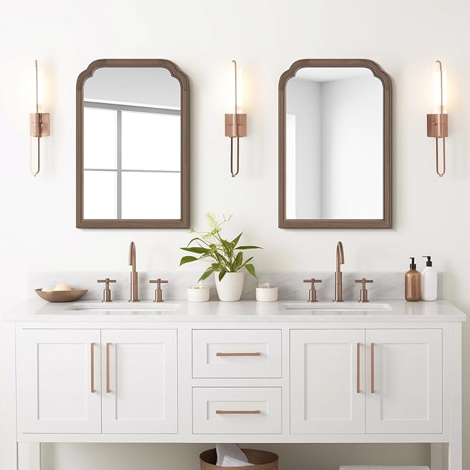 WallBeyond Wood Bathroom Mirrors for Wall Mounted, 20