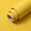 Abyssaly Yellow Wallpaper Peel and Stick Removable Wallpaper for Girls Bedroom Self Adhesive Embossed Silk Textured Contact Paper Modern Home Decorative Shelf Liner Paper 15.7