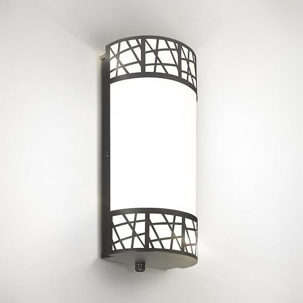 ASD 12 Inch LED Indoor Wall Sconce - Matte Black Modern Dimmable 15W 2700K-5000K Adjustable Wall Mounted Light Fixtures, Wall Lights for Bedroom, Bathroom, Living Room, Hallway Decor - ETL