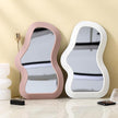 Mokoze Asymmetrical Wall-Mounted Mirror, Creative Unique Decorative Mirrors, Funky Wavy Mirror 15.94