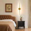 1 Pack Battery Operated Wall Sconce Detachable 360°Rotate, Wireless Wall Light 3000-6500K Dimmable, 10000mAh Rechargeable Wall Lamp for Bedroom, Living Room，28.3 Inch Gold
