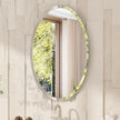 VocalStar Frameless Oval Mirror, 28