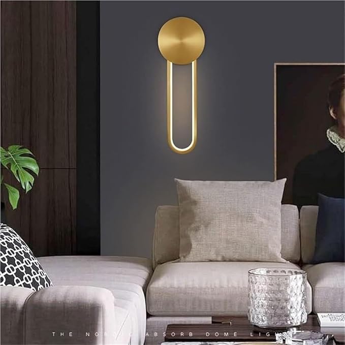 Wall Sconce Modern Minimalist Indoor Lamp Decorative Light Fixture for Bedroom Bedside Living Room Hallway Bathroom Stairs Porch Balcony
