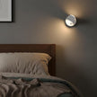 URSOLA Battery Operated Wall Lights Set of Two, LED Rechargeable Battery Wall Sconce with 9000mAh 3CCT and Dimmable Magnetic 360° Rotation Cordless Light for Bedroom（White）
