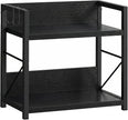 2 Tier Kitchen Counter Shelf Organizer, Coffee Bar Station Organizer, Space Saving Spice Rack, Countertop Shelf for Home Countertop Kitchen Office (Black)
