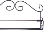 DII Farmhouse Vintage Decorative Metal Pantry Spice Rack Organizer, 12