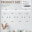 Peel and Stick Wall Molding Kit, Accent Wall Panels for Interior Wall Decor with Double-Sided Tape, 4 Set Pre-Cut PS Wainscoting Panels (16 * 24 in)