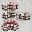 Corner Shower Caddy - Rust-Proof, Space-Saving, Easy to Install Organizer for Bathroom. Copper